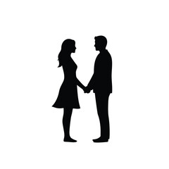 silhouette of a couple