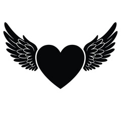heart with wings