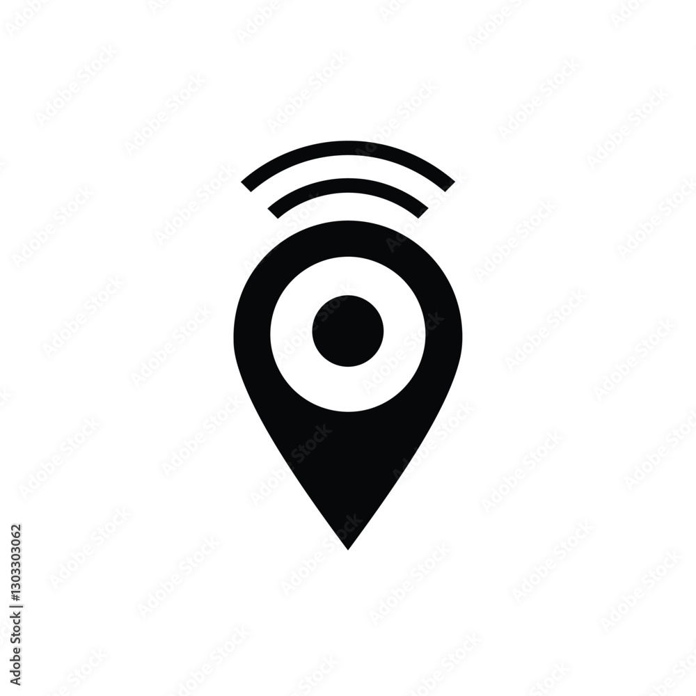 Poster vector illustration of a pointer
