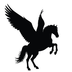 vector illustration of a horse