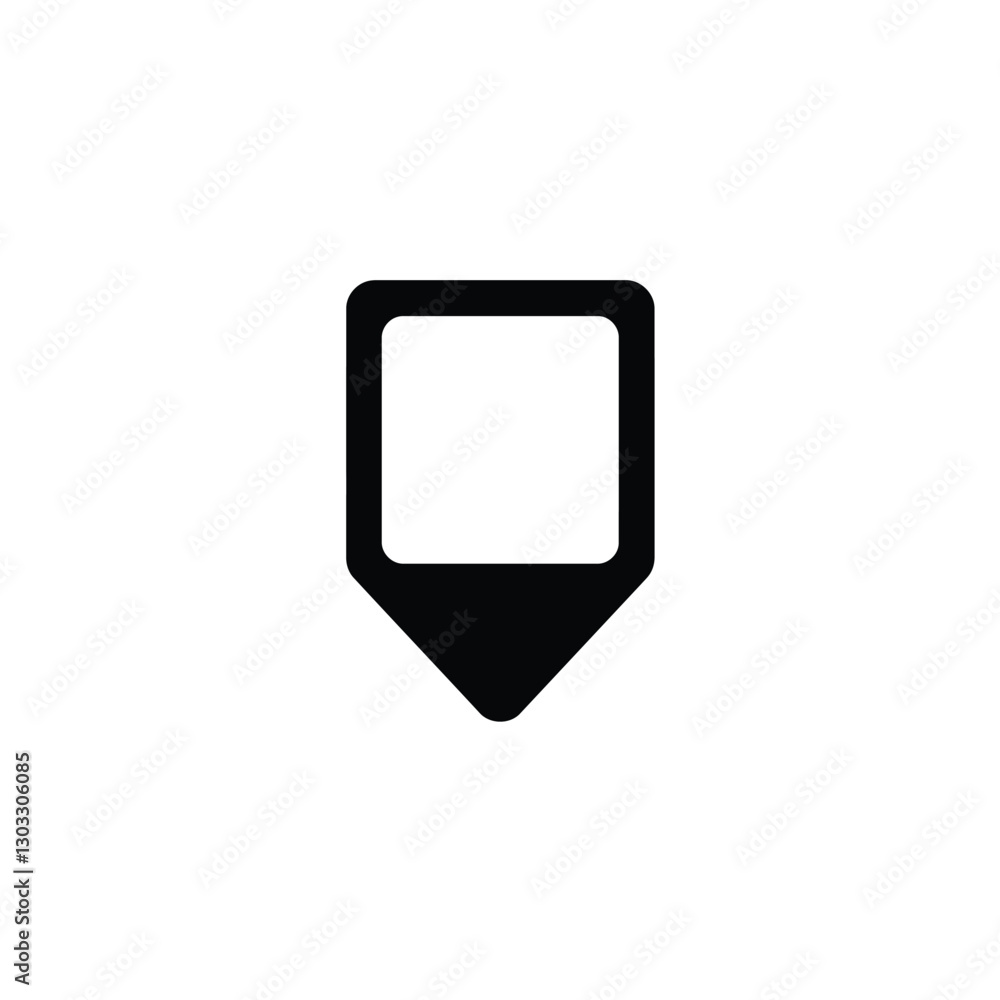 Poster vector map pointer