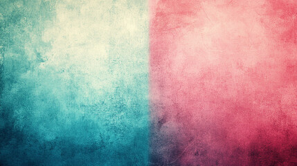 Obraz premium Brushed vintage texture in rosy brown, teal blue, and slate gray, evoking nostalgia and timeless elegance, ideal for postcards, posters, and creative projects with a modern rustic charm