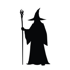 witch with a broom