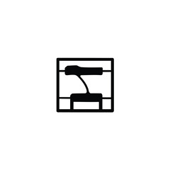 vector illustration of a stapler