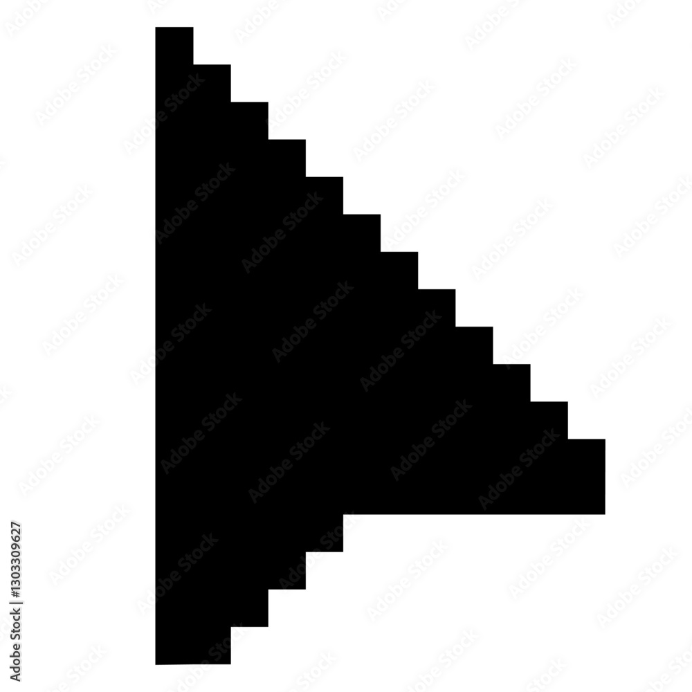 Poster Cursor icon in arrow form, mouse click cursor, clicking arrow pointer