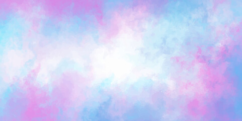 Abstract cloudy sky background. Abstract colorful watercolor background. Vintage style. Hand painted texture. creative blur, smoky background. Soft clouds in the sky. beautiful and colorful watercolor