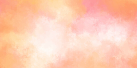Abstract cloudy sky background. Abstract colorful watercolor background. Vintage style. Hand painted texture. creative blur, smoky background. Soft clouds in the sky. beautiful and colorful watercolor