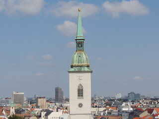 Obraz premium Panorama of Bratislava - Central Europe