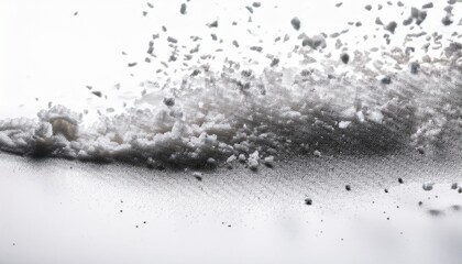 Obraz premium particles on a white background