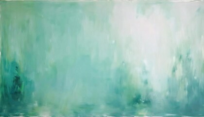 soft mint green abstract texture with white gradient, dreamy watercolor effect, modern minimalist background for interior decor

