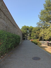 Road in the park - Bratislava Castle
