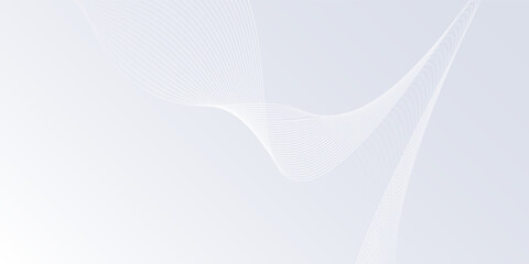 Modern background with flowing lines. Digital future technology concept illustration abstract modern