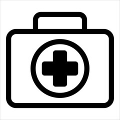 Medical icon first aid kit