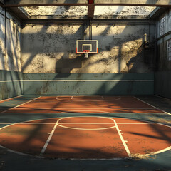 basketball hoop on the street