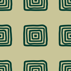 A seamless pattern with boho rectangles