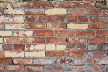 old brick wall texture background horizontal