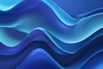 Fototapeta premium Stylish Fluid Blue Gradient Background for Graphic Design