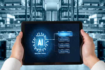 Generative AI virtual assistant tools for prompt engineer and user for ease of engage artificial...