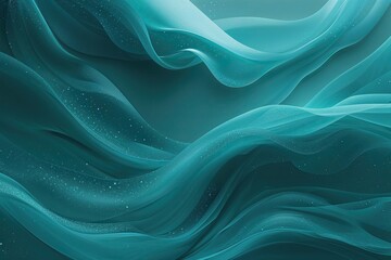 Fototapeta premium Cosmic Teal Background Smooth Light Texture Modern Design Aesthetic