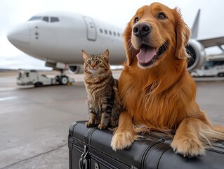 Pets Ready for Airport Travel