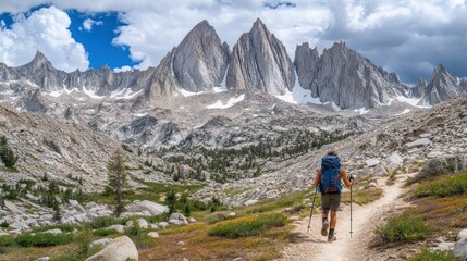 Majestic Mountain Hike: A Solo Adventure in the Sierra Nevada