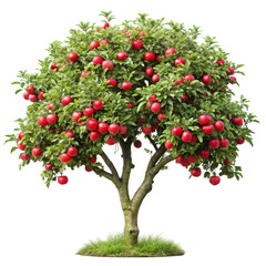 red apple tree