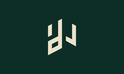 dW monogram logo design