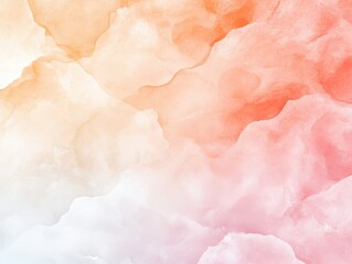 Fototapeta premium Abstract gradient background with soft hues of orange, pink, and white blending seamlessly