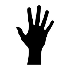  me five silhouette vector icon sign symbol illustration design.Artwork