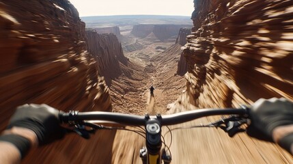 Canyon Mountain Biking Adventure: A Thrilling Descent