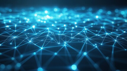 Abstract Network Connection: Global Digital Landscape