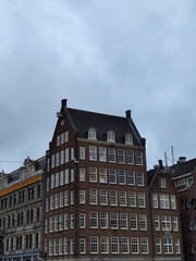 Fototapeta premium Traditional Dutch Building Showcasing Classic Netherlands Architecture