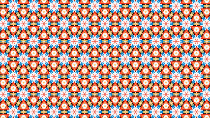 Seamless perfect and modern fabric pattern vector.