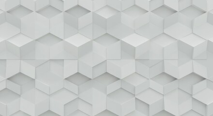 Geometric texture, 3D hexagonal pattern, light gray surface, subtle shadows, repeating shapes, minimalist design, abstract wall covering, monochromatic relief, architectural detail, modern interior el