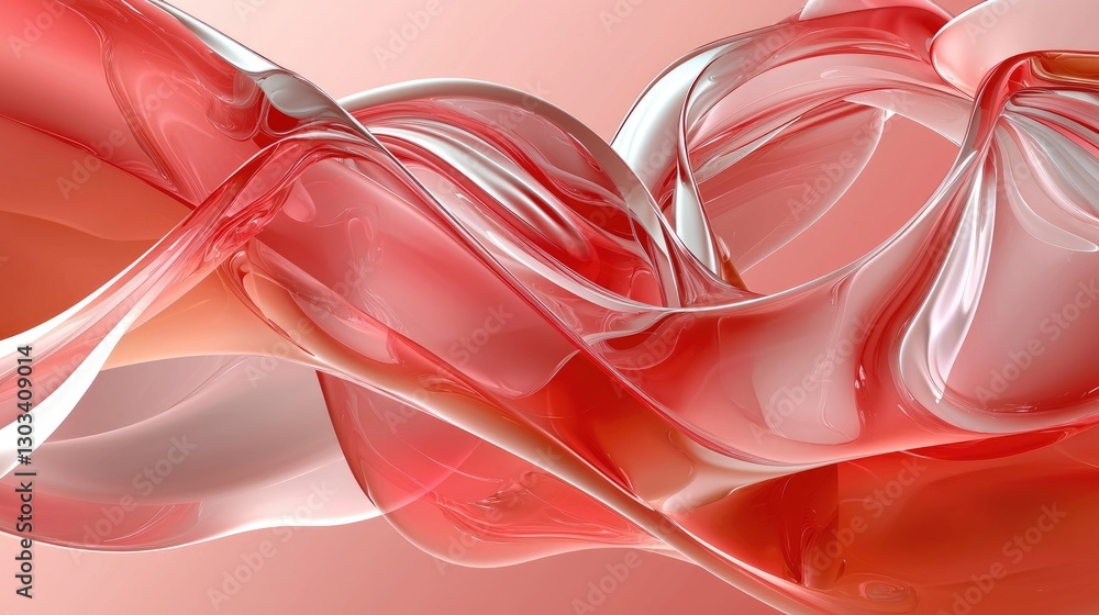 Aufkleber abstract red gradient with smooth transitions and a rich, luxurious feel.