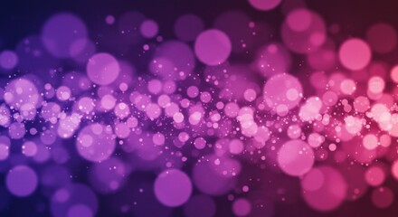 Glowing bokeh lights, purple and pink hues, abstract background, magical atmosphere, blurred circles, nighttime ambiance, dreamy texture, sparkle effect, cosmic feel, gradient colors, soft focus, ethe
