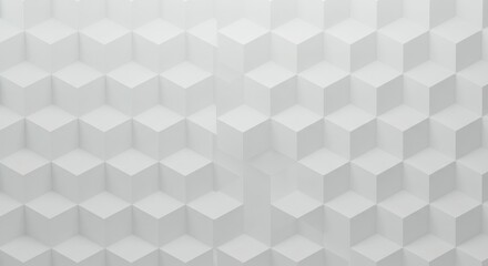 3D geometric pattern, hexagonal tiles, monochromatic, grayscale, subtle shadows, abstract texture, minimalist design, repeating shapes, architectural detail, light and shadow play, optical illusion, c