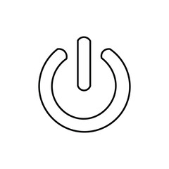power button icon, power icon on metal internet button