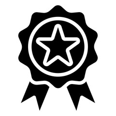 Achievement Badge  Icon Element For Design