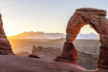 delicate arch in arches national park