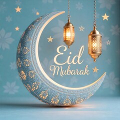 Eid Mubarak greeting cards