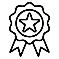 Achievement Badge  Icon Element For Design