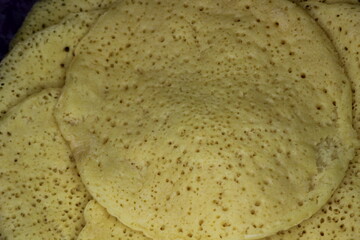 Moroccan Baghrir Close Up