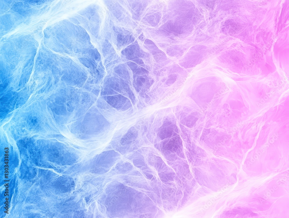 Poster abstract swirling patterns of blue and pink colors creating a dreamy background