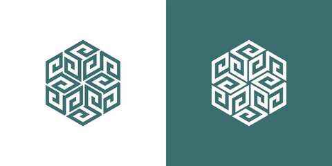 s abstract logo