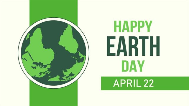 Happy Earth Day 22nd April Celebrates Our Planet
