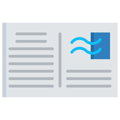 Fototapeta premium Postcard Icon