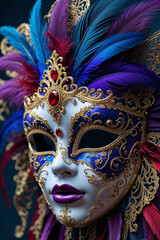 venice carnival mask