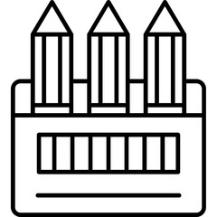 Color Pencils Icon