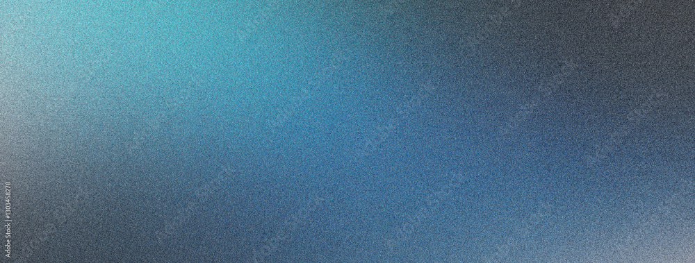 Poster abstract blue and teal gradient background with subtle grain texture